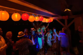 Privat Fest Party Lampions Ausgelassenheit