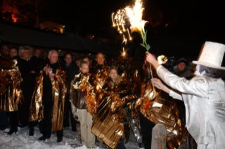 Geschichten aus dem Weissen Koffer Gold Blume Feuerwerk Werner Baldessarini, Ochsenknecht, Heiner Lauterbach, Kitzbühel